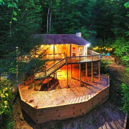 Cozy Cabin Retreat - Hot Tub, Fireplace & Fire Pit Blue Ridge Extérieur photo